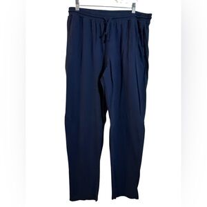 Nordstrom Dark Blue Organic Cotton and Tencel Lounge Pants